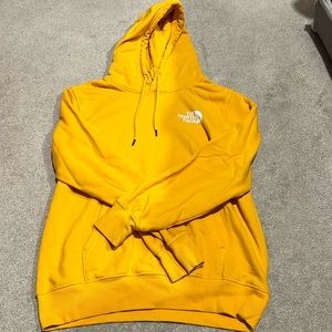 Yellow North Face Hoodie